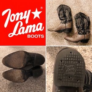 Vintage Tony Lama Cowboy Boots